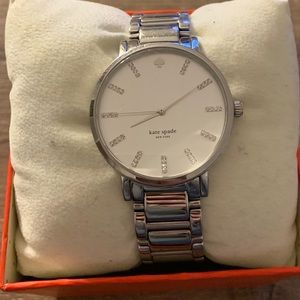 Kate Spade silver watch - needs battery